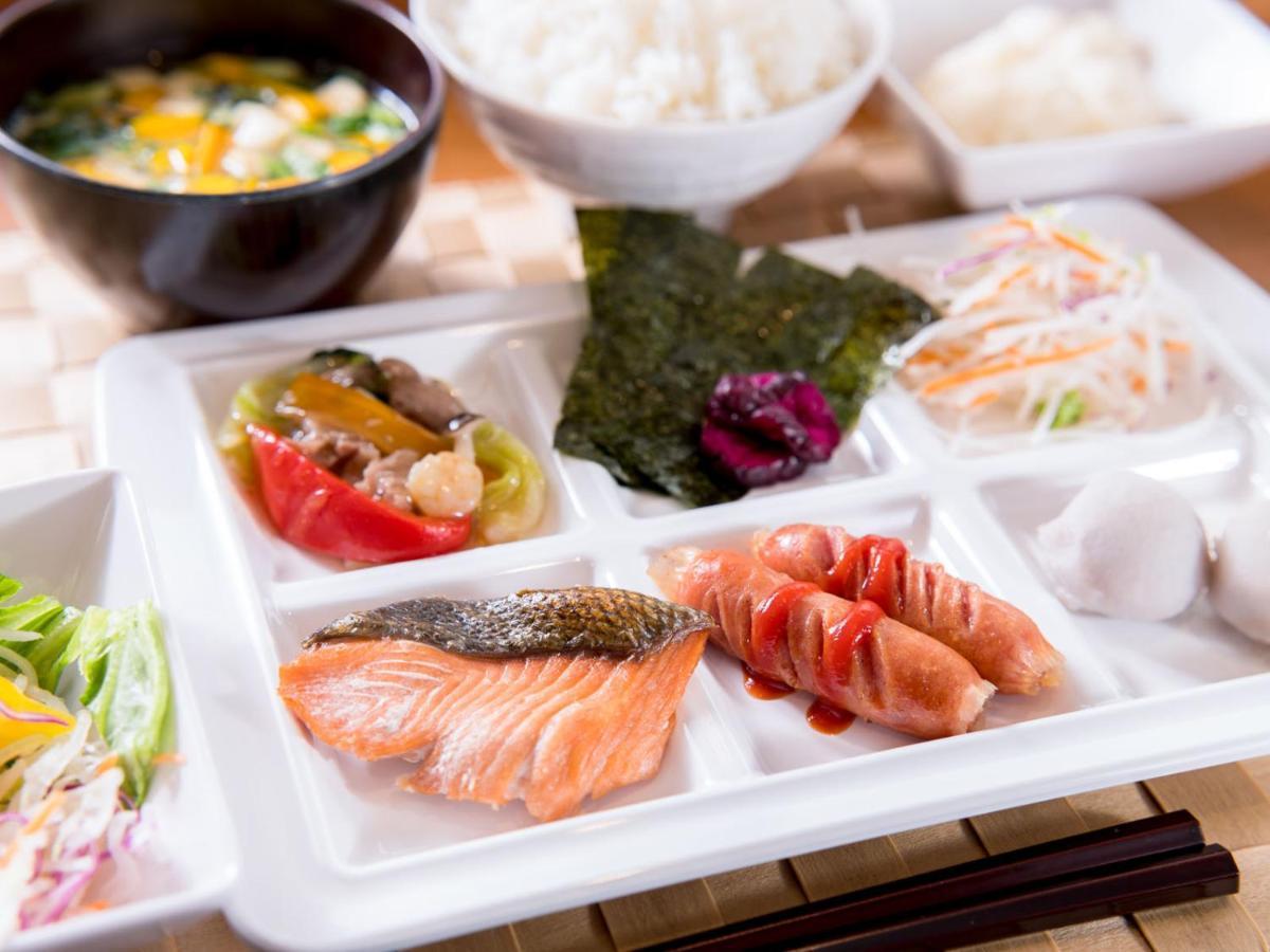 Super Hotel Kumamoto Yamaga Bagian luar foto