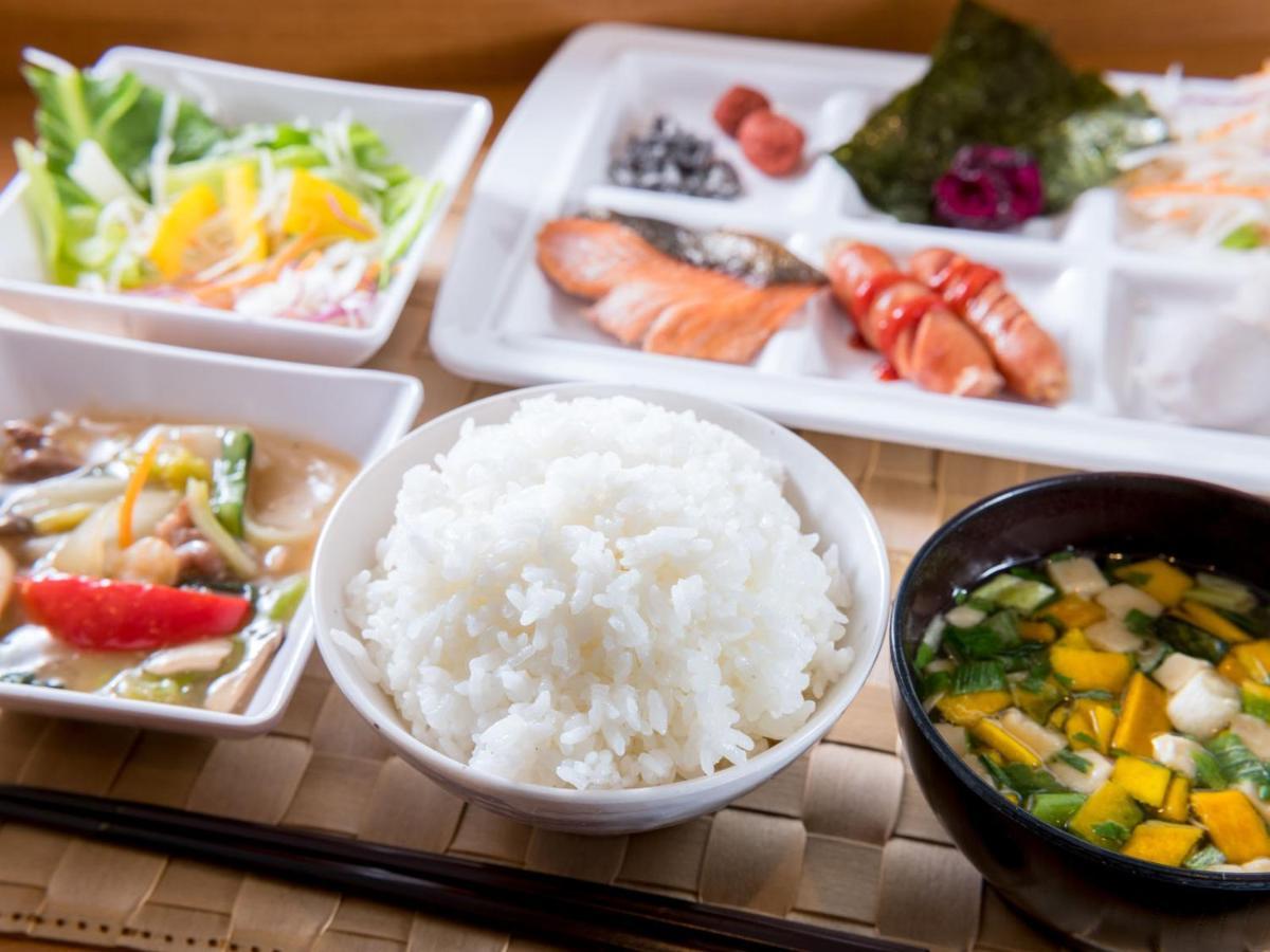 Super Hotel Kumamoto Yamaga Bagian luar foto